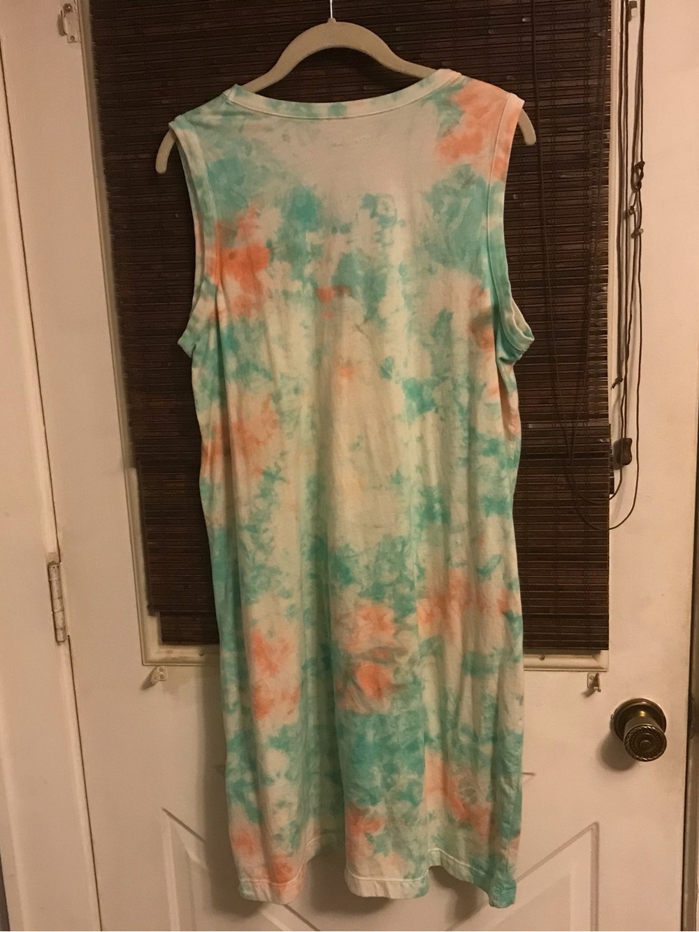 KAVU Kavu Alma dress in orange/green tie dye - orange/green - S - UK L - Picture 4 of 4